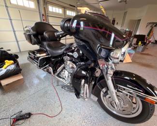 Harley-Davidson Ultra Classic motorcycle, side view