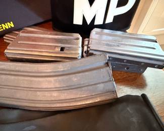 Military rifle magazines lot
