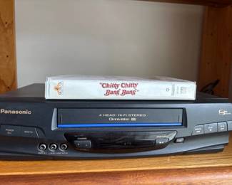 174 Panasonic4HeadHiFiStereoVHSVCRwChittyChittyBangBang