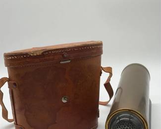 71 VintageKaleidoscopeTasco7x35BinocularswLeatherCase