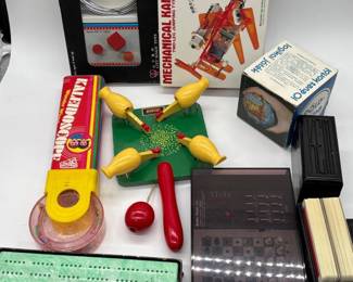 36 RetroGameNightVintageToysPuzzlesChessOddballFun