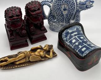 89 WorldCoinCacheFooDogsDragonTeapotChineseDoctorDoll