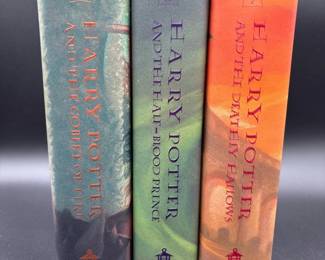 151 HarryPotterHardcoverBooksGobletofFirePrinceHallows