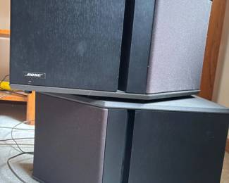 137 PairofBose42StereoEverywhereSpeakersTestedWorking
