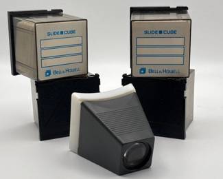 16 BellHowellSlideCubesSlideViewerKodachromeSlidesLot