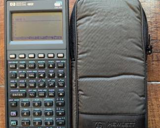 Hewlett Packard HP 48GX Graphing Calculator With Case Tested