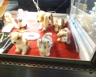 VIntage Ssteiff LOvable Dogs, Tigers Lion, Black Sheep