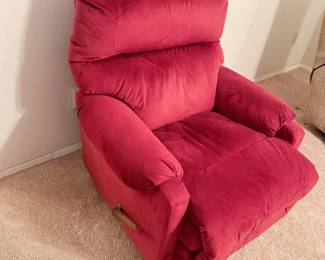 126 UpholsteredReclinerChair