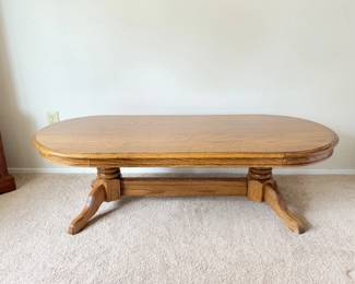 78 SolidOakCoffeeTable