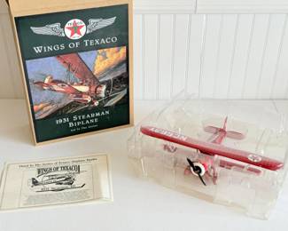 13 WingsofTexaco1931StearmanBiplanebyErtlCollectibles