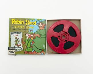 91 WaltDisneyRobinHoodandLittleJohnSuper8ColorSoundFilmReel