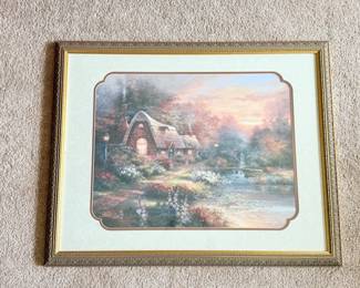 74 JamesLeeFramedPrintCountryQuietWallArt