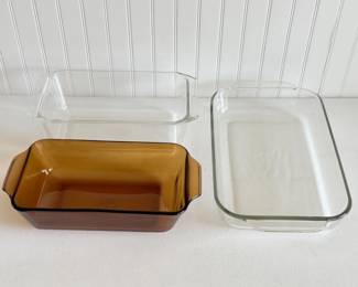 128 AnchorHockingFireKingPyrexBakingDishes
