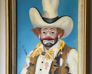 Red Skelton signed lithograph 