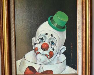 Red Skelton signed lithograph 