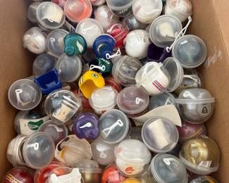 Vintage miniature football helmets