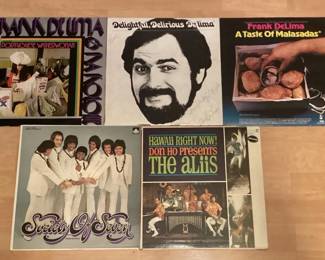 MES149 Frank Delima, Society Of Seven & The Aliis Vinyl Records