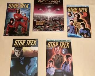 MES147 Star Trek Encyclopedia & Four Graphic Novels