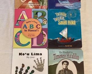 MES024 Six Hawaiian Children’s Board Books