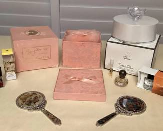MES110 Vintage Perfumed Powder & Eau De Parfum Samples
