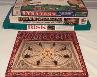 MES243 Four Vintage Board Games