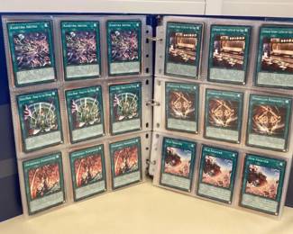 MES104 Binder Full Of About 530 Yu-Gi-Oh! Trading Cards