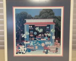 MES142 Framed “Hawaiian Mountain Apple” Picture By Rosalie Prussing