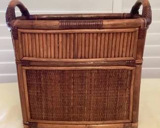 MES106 Rattan Magazine Holder