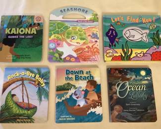MES232 Six Children’s Hawaiian Board Books