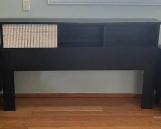 MES199 Vintage Japanese Headboard & Nightstands Set