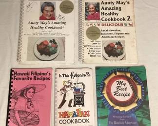 MES028 Five Vintage “Local Style” Cookbooks
