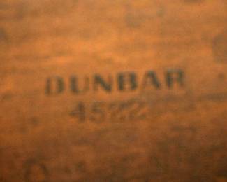 RARE4 EDWARD WORMLEY MATCHING SMALLS OCCASIONAL TABLE MARKED DUNBAR 4522