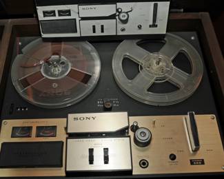 SONY 350 STEREO REEL TO REEL TAPE DECK