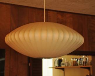 GEORGE NELSON HOWARD MILLER HANGING BUBBLE LAMP