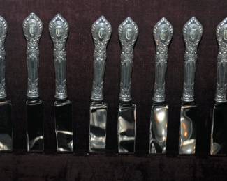 REED & BARTON STERLING SILVER FLATWARE SET