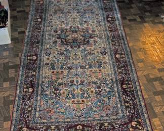 VINTAGE SILK WALL HANGING ORIENTAL WEAVING