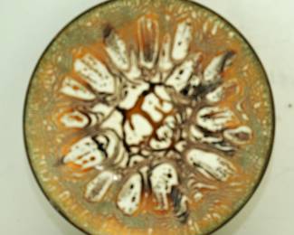 COPPER & ENAMEL PLATE