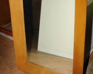 EARLY LARGE WALL MIRROR BY EDWARD WORMLEY FOR DUNBAR SET