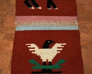 VINTAGE MEXICAN WEAVING 