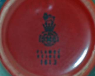Antique Noke Sung Ware Signed Royal Doulton Tall Flambe Vase