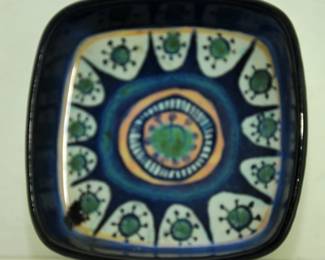 Mid Century Royal Copenhagen Aluminia Ceramic Terena Baca Marianne Johnson dish Royal Copenhagen