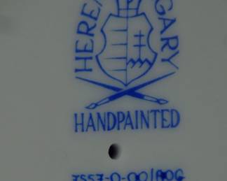 Herend Porcelain Dolphin Compote Dish