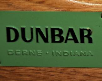 DUNBAR BERNE INDIANA METAL TAG