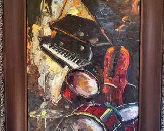 Original Oil Musical Instruments $200