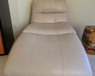 Leather reclining chair $200 (new $500) 