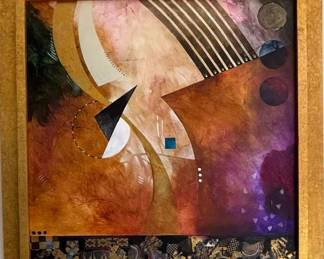Original abstract Multimedia deco $400