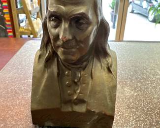 Ben Franklin vintage bank