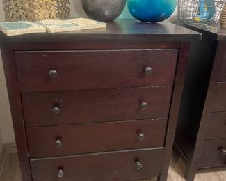 chest of drawers x 2