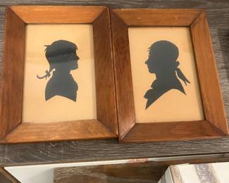 antique silhouette pictures 