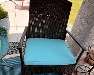 outdoor furniture rocker x 2
